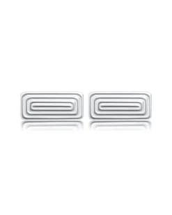 Louis Abel Maze Earrings Silver