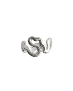 Louis Abel Radix Polished Ring Silver