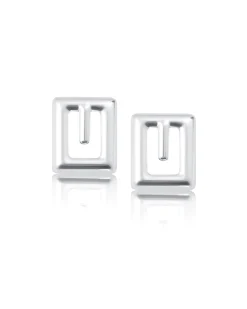 Louis Abel Zona Earrings Silver