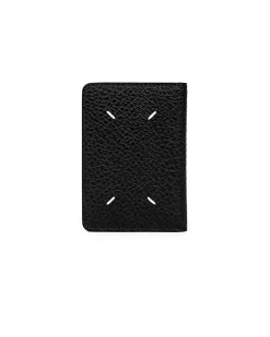 Maison Margiela Four Stitches Folded Cardholder Black