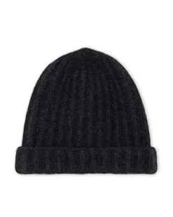 Maison Margiela Four Stitches Wool Beanie Black