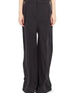 Maison Margiela Oversized Pleated Trousers Black
