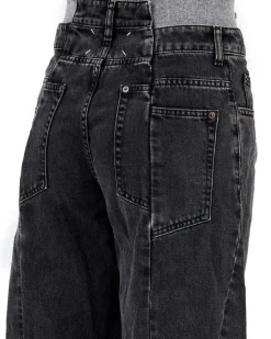 Maison Margiela Reworked Denim Jeans Medium Black Stone