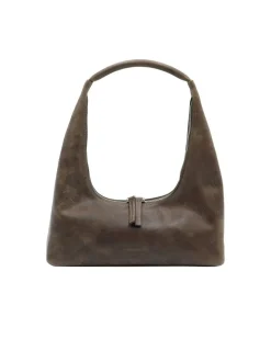 MARGESHERWOOD Hobo Shoulder Bag Washed Brown