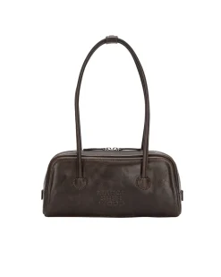 MARGESHERWOOD Soft Baguette Bag Washed Brown