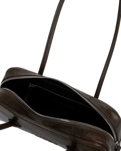 MARGESHERWOOD Soft Baguette Bag Washed Brown
