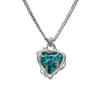 Maria Nilsdotter Secret Garden Synthetic Opal Necklace Silver