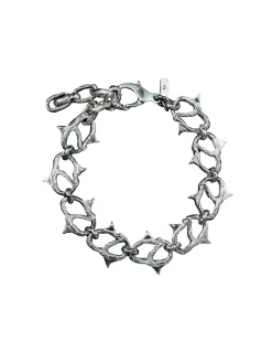 Maria Nilsdotter Thorn Chain Bracelet Silver
