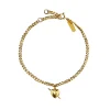 Maria Nilsdotter Tuvstarr's Heart Bracelet Gold