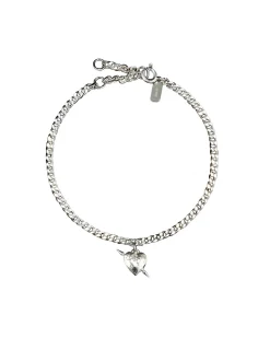 Maria Nilsdotter Tuvstarr's Heart Bracelet Silver