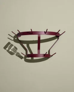 Massproductions Marcel Coat Rack Wine Red