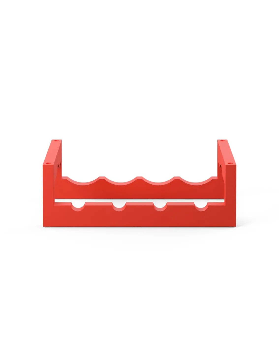 Massproductions Silo Stackable Wine Rack Warm Red