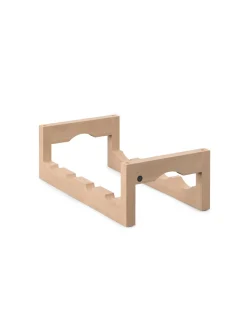 Massproductions Silo Stackable Wine Rack Natural Ash