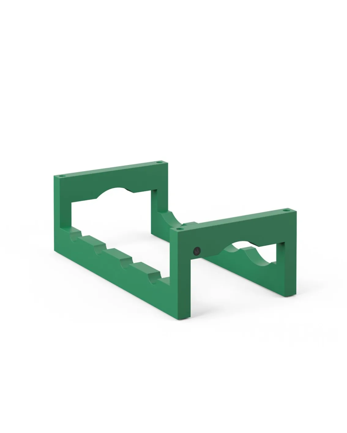 Massproductions Silo Stackable Wine Rack Pea Green