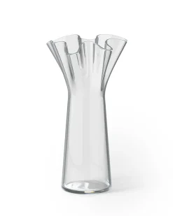 Massproductions Trippy Vase Clear Glass