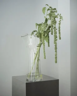 Massproductions Trippy Vase Clear Glass
