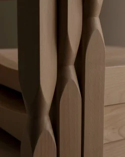 Massproductions Woodwerk Chair Natural Beech
