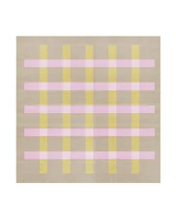 Matias Moellenbach Jute Rug Pink/Yellow