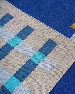 Matias Moellenbach Jute Rug Blue Notes