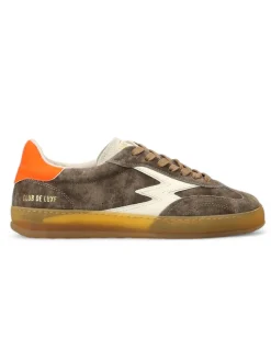 Moa Concept Master Club Sneakers M Taupe Orange Fluorescent