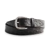 MOLEBO Ostrich Belt Brown