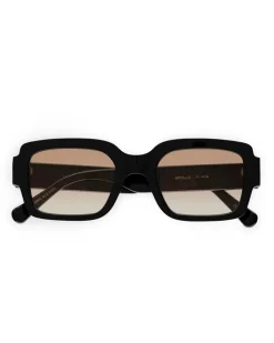 Monokel Eyewear Apollo Black Brown Gradient Lens