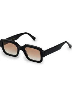 Monokel Eyewear Apollo Black Brown Gradient Lens