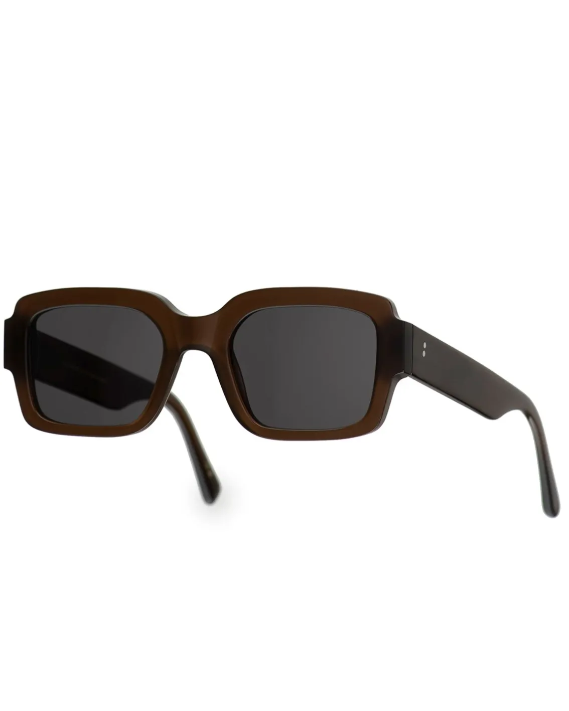 Monokel Eyewear Apollo Chocolate Grey Solid Lens