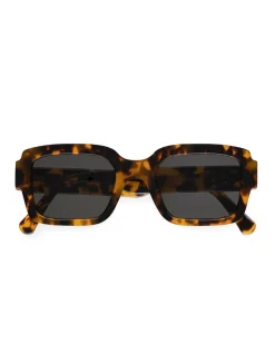 Monokel Eyewear Apollo Havana Grey Solid Lens