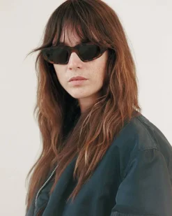 Monokel Eyewear Eclipse Matte Havana Green Solid Lens