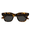Monokel Eyewear Ellis Havana Grey Solid Lens