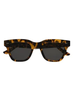 Monokel Eyewear Ellis Havana Grey Solid Lens