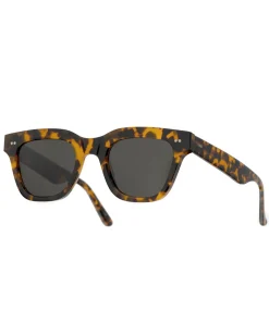 Monokel Eyewear Ellis Havana Grey Solid Lens