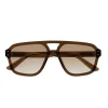 Monokel Eyewear Jet Cola Brown Gradient Lens