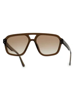 Monokel Eyewear Jet Cola Brown Gradient Lens