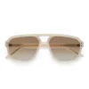 Monokel Eyewear Jet Pearl Brown Gradient Lens