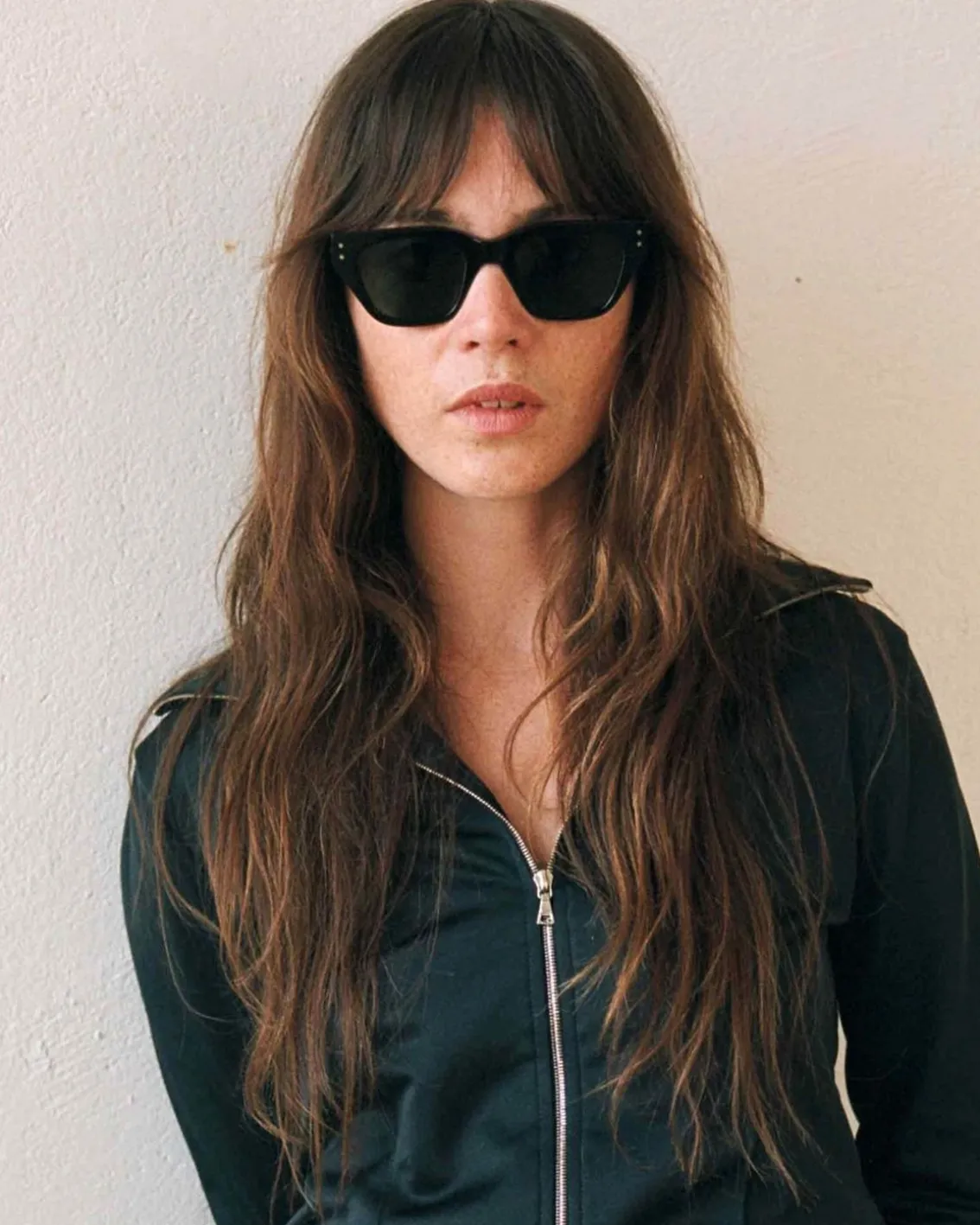 Monokel Eyewear Memphis Black Green Solid Lens