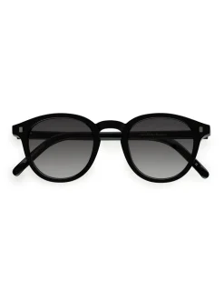 Monokel Eyewear Nelson Black Grey Gradient Lens