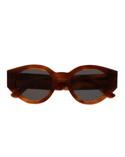 Monokel Eyewear Polly Amber Grey Solid Lens