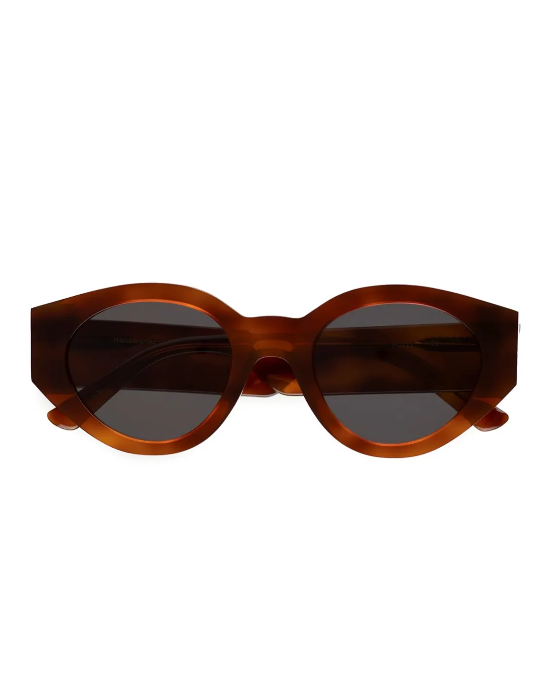 Monokel Eyewear Polly Amber Grey Solid Lens