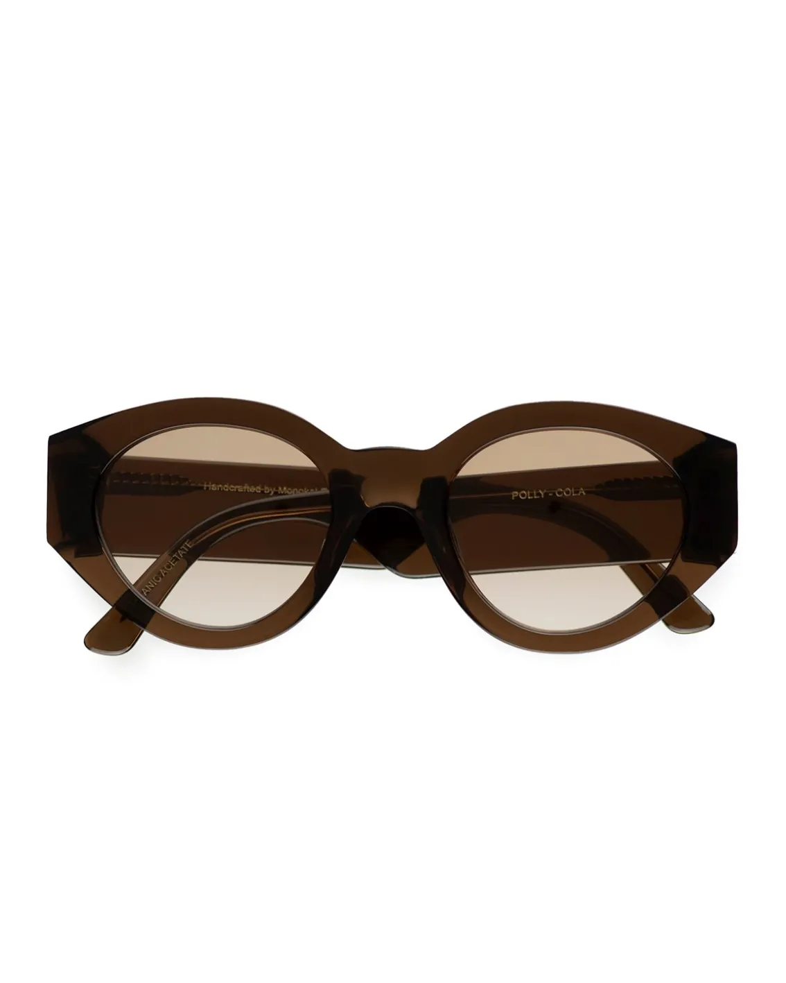Monokel Eyewear Polly Cola Brown Gradient Lens