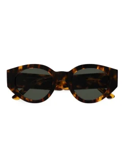 Monokel Eyewear Polly Havana Green Solid Lens