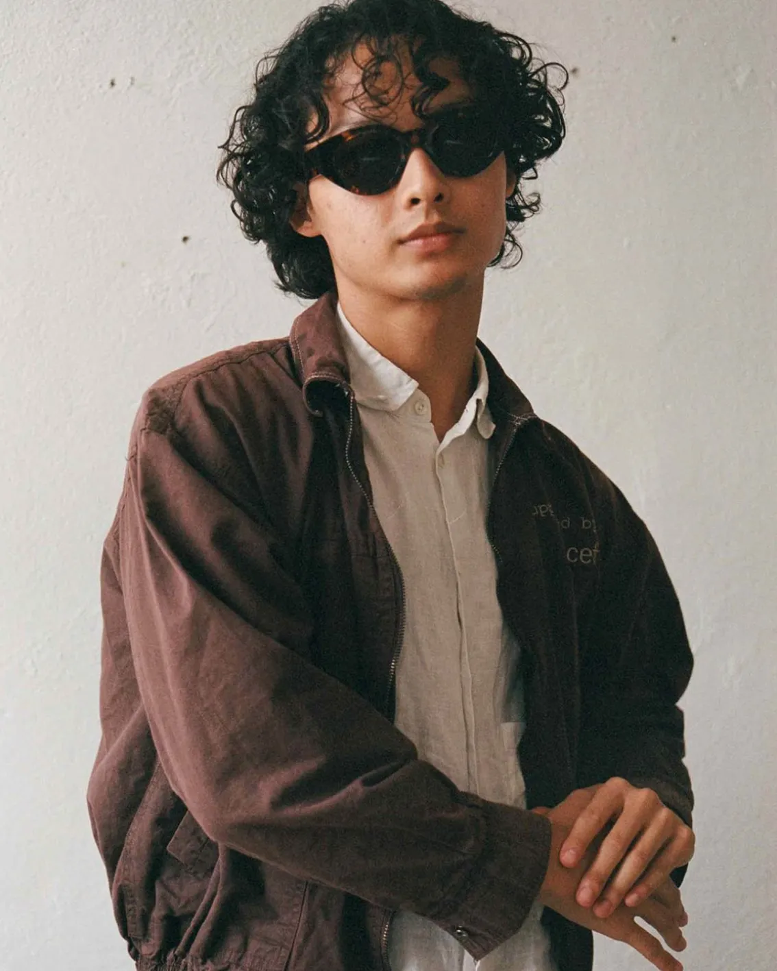 Monokel Eyewear Polly Havana Green Solid Lens