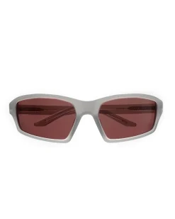 Monokel Eyewear Raven Matt Grey Rose Solid Polarized Lens