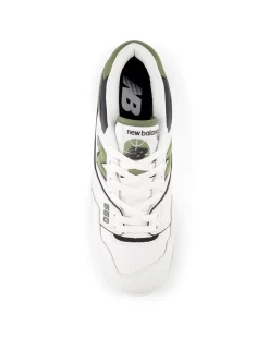 New Balance 550 White/Dark Olivine