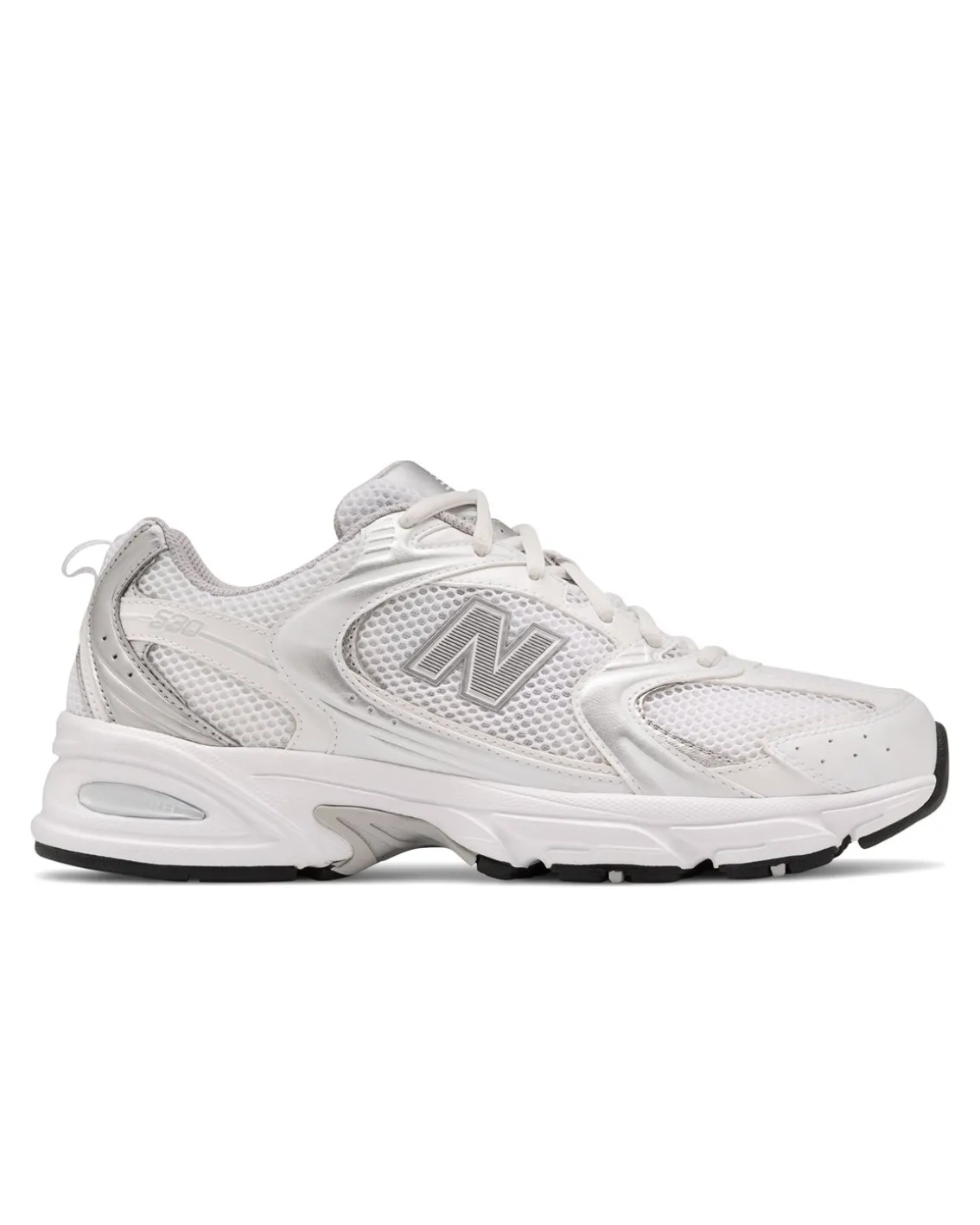 New Balance 530 White/Silver Metallic
