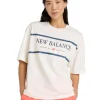New Balance Athletics Nautical T-Shirt Faded Plum