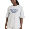 New Balance Athletics Varsity Oversized T-Shirt Athletic Grey
