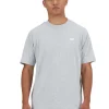 New Balance Sport Essentials Small Logo T-Shirt Athletic Grey