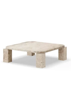 New Works Atlas Coffee Table Travertine